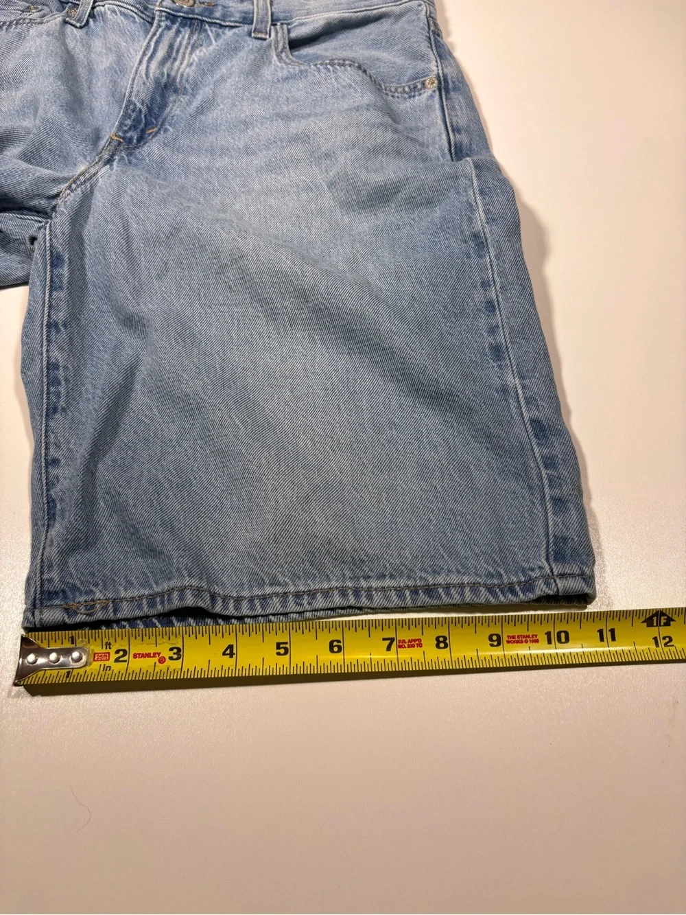 Levi’s Baggy Dad Jort We Did It Light Wash Denim Shorts Size 27 Revolve New